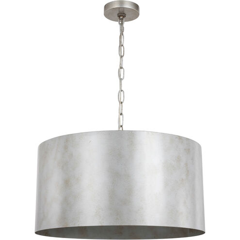 Ancram 3 Light 20 inch Vintage Silver Pendant Ceiling Light