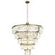 Social Club 25 Light 44 inch Havana Gold Chandelier Ceiling Light
