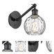 Ballston Athens Water Glass 1 Light 6 inch Matte Black Sconce Wall Light