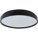 Tambourine LED 10.3 inch Black Flush Mount Ceiling Light