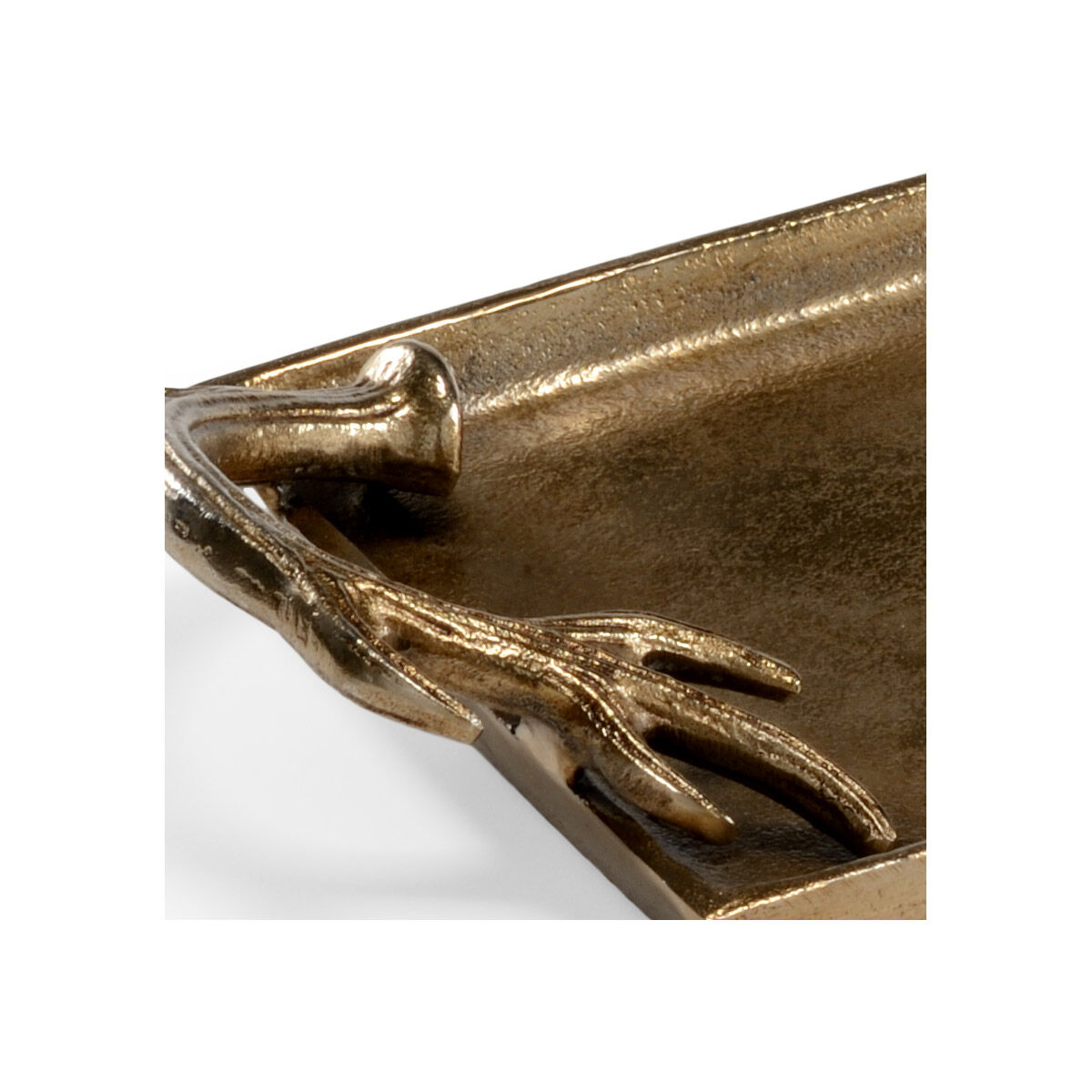 Biltmore Antique Brass Tray, Rectangular