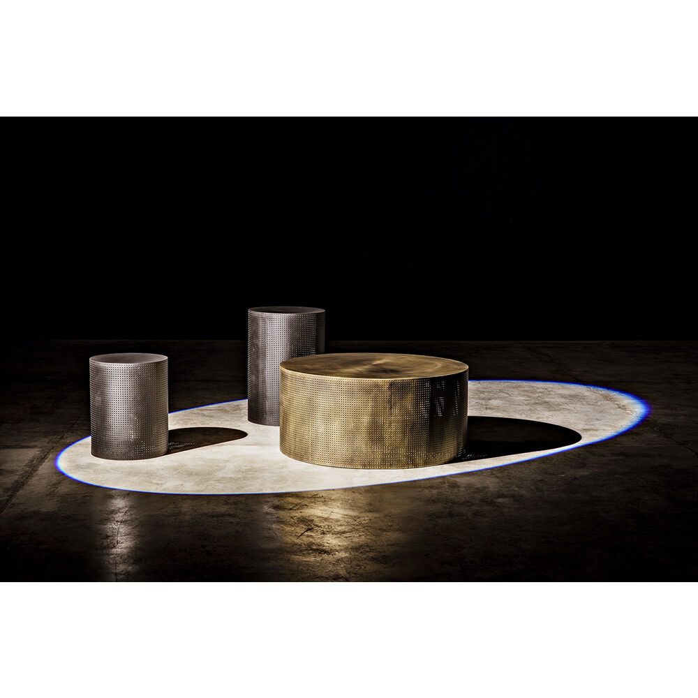 Dixon 20.5 X 16 inch Matte Black Side Table, Small