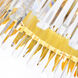 Cityscape 12 Light 20 inch Satin Gold Chandelier Ceiling Light