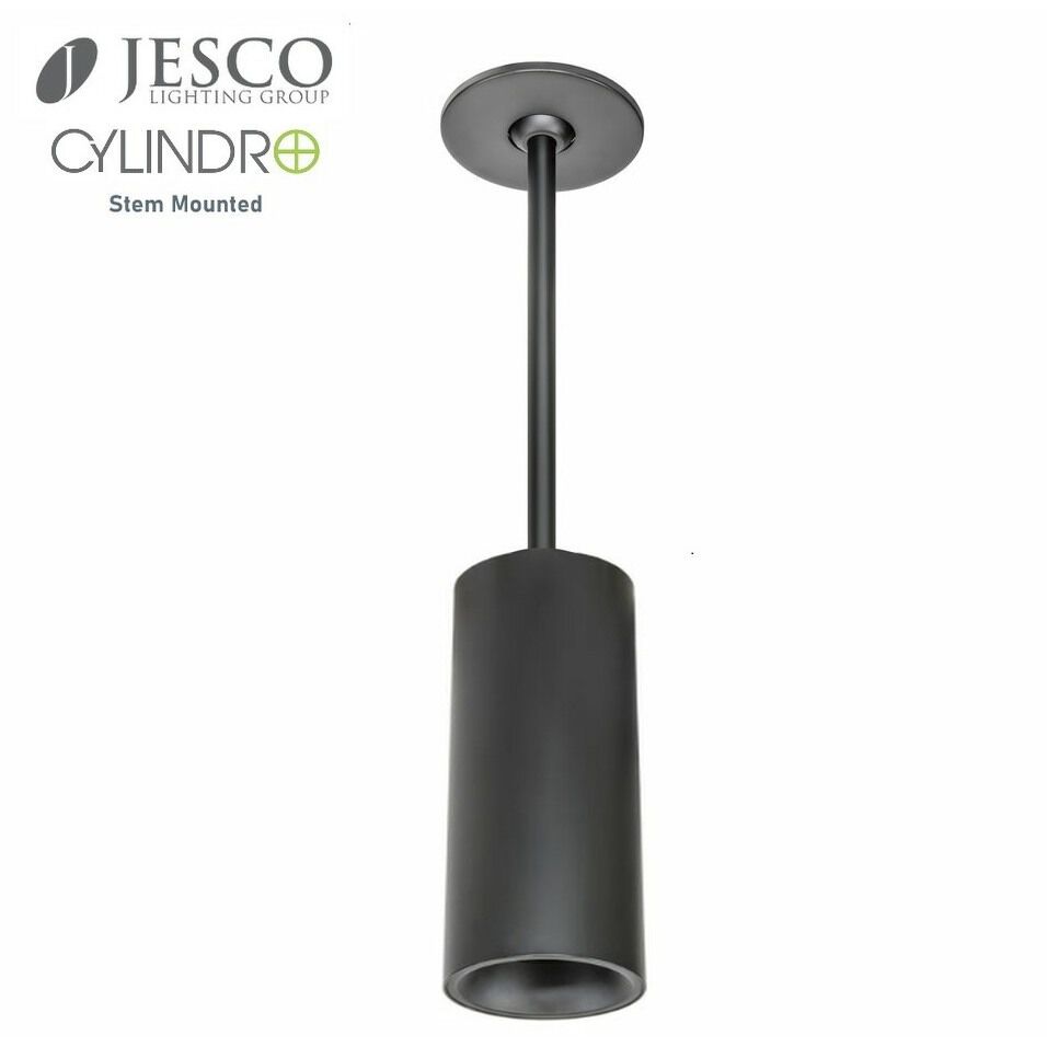 CYLINDRO LED 4.5 inch Black Indoor Pendant Ceiling Light