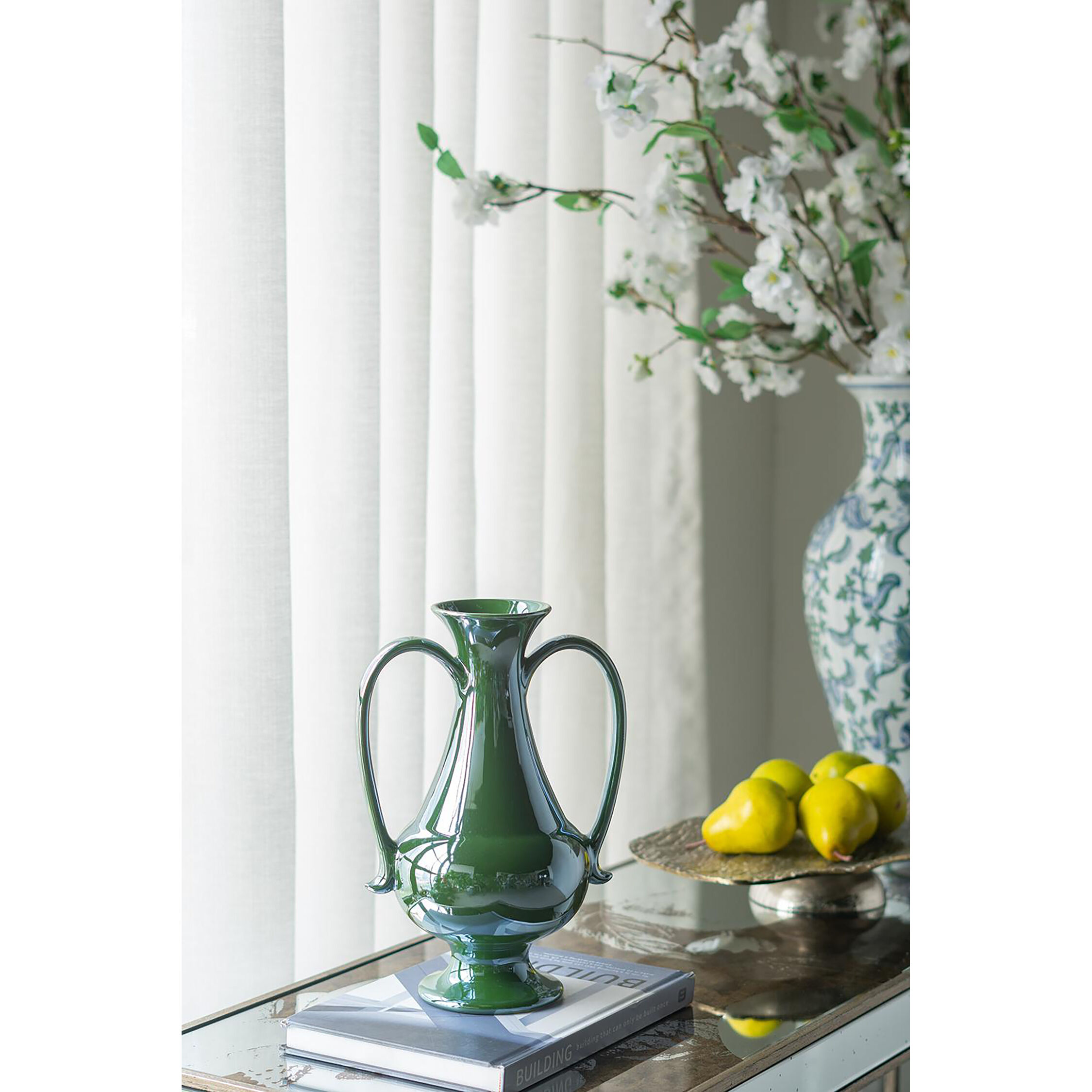 Electric 11.8 X 5.9 inch Vase