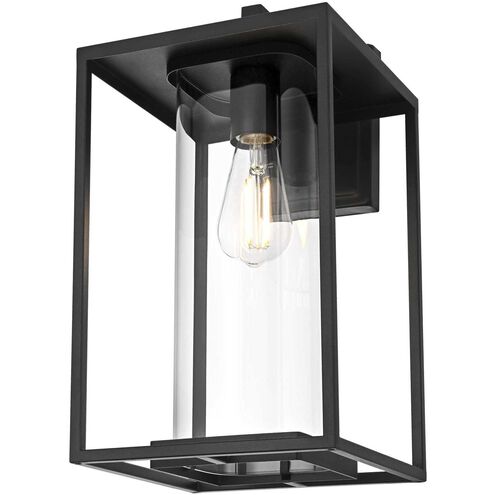 Memphis 1 Light 17 inch Black Outdoor Wall Sconce