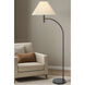 Mosley 65 inch 150 watt Charcoal Grey Floor Lamp Portable Light
