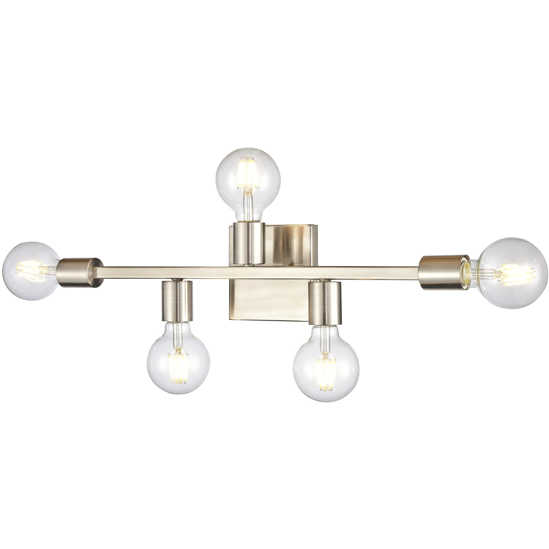 Attune Vanity Light Wall Light in Satin Nickel
