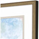 Waterside Blue and Multi and White and Yellow Framed Art