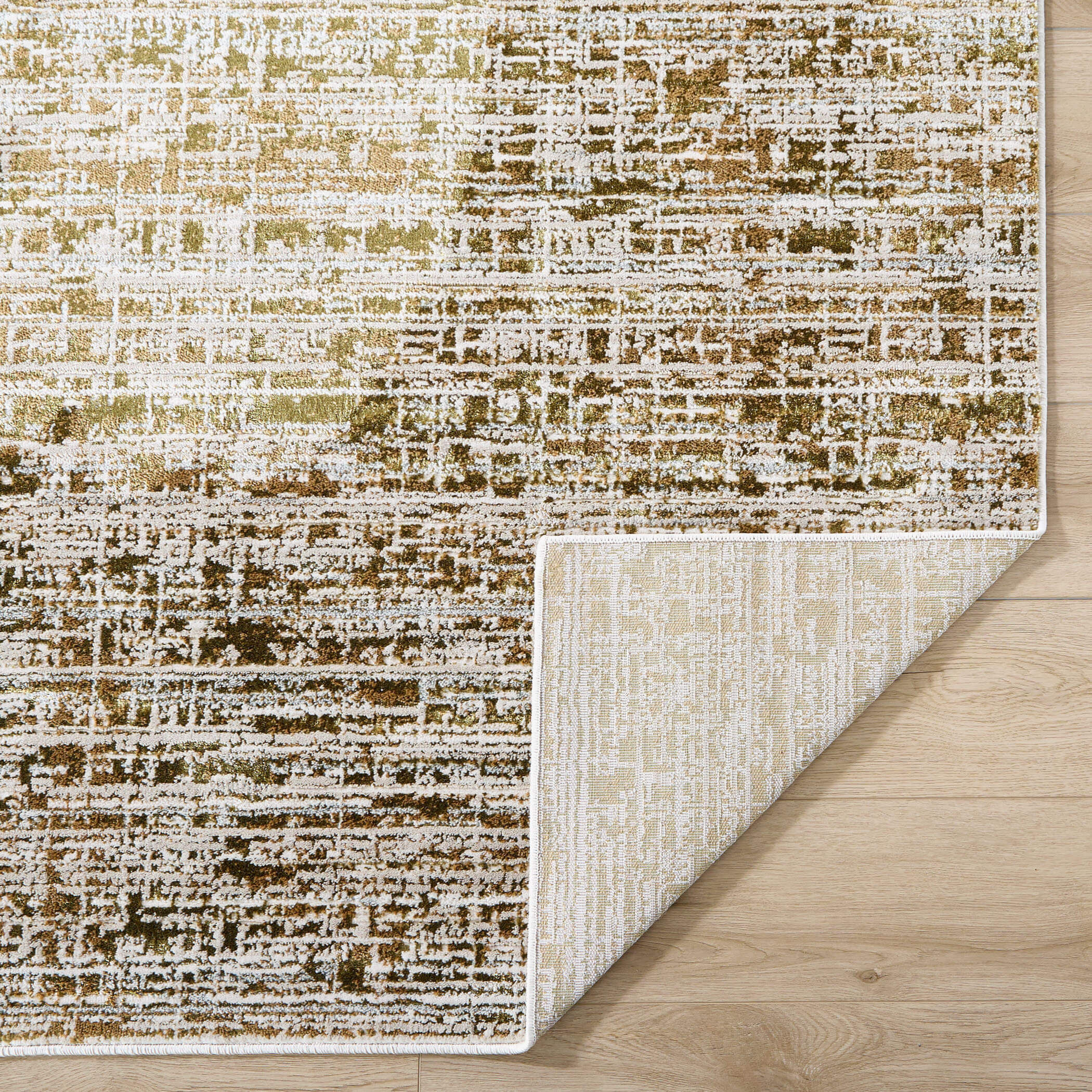 Artema 36 X 24 inch Gold Rug in 2 x 3
