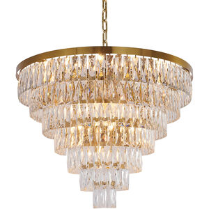 Canada 27 Light 32 inch Gold Chandelier Ceiling Light