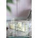Anita 5 inch Clear/Gold Box