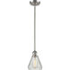 Ballston Conesus 1 Light 6 inch Brushed Satin Nickel Pendant Ceiling Light, Ballston