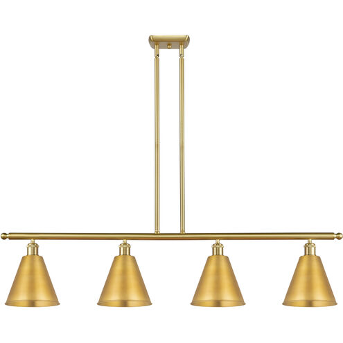 Ballston Cone LED 48 inch Satin Gold Island Light Ceiling Light