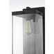 Julien 1 Light 21 inch Black Outdoor Wall Sconce