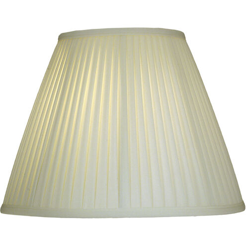 Ellie Ivory 16 inch Lampshade, Drum