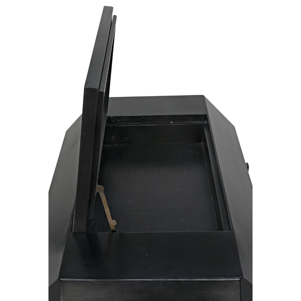 Rhiana Hand Rubbed Black Dresser