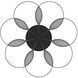 Maestro LED 25.75 inch Black Chandelier Ceiling Light