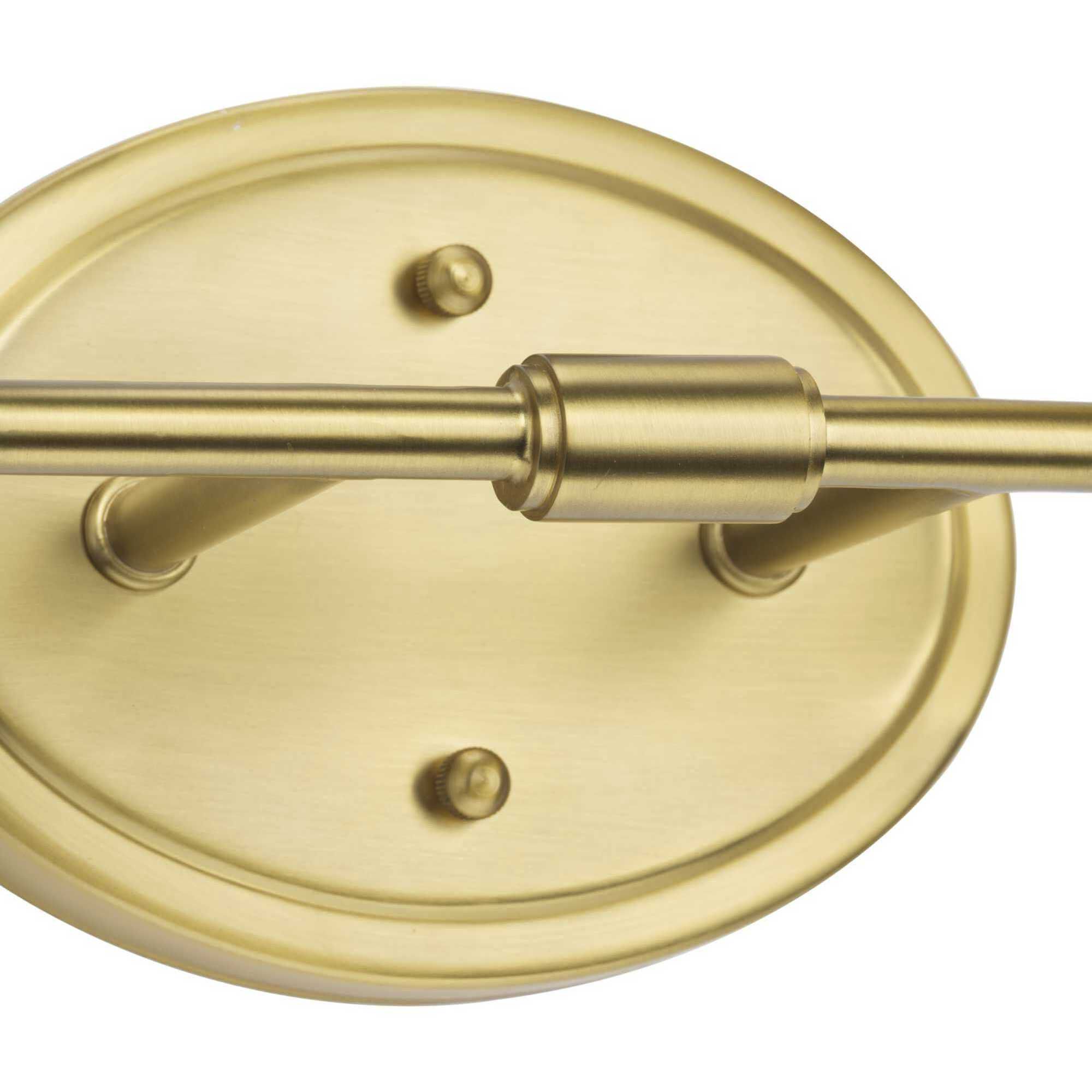 Lynzie 4 Light 33.25 inch Brushed Gold Bath Vanity Light Wall Light