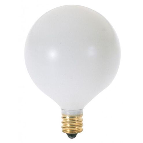 Lumos Incandescent G16 1/2 Candelabra E12 15 watt 120V 2700K Light Bulb