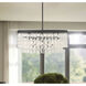 Shimmering Elegance 5 Light 28 inch Sand Coal Chandelier Ceiling Light