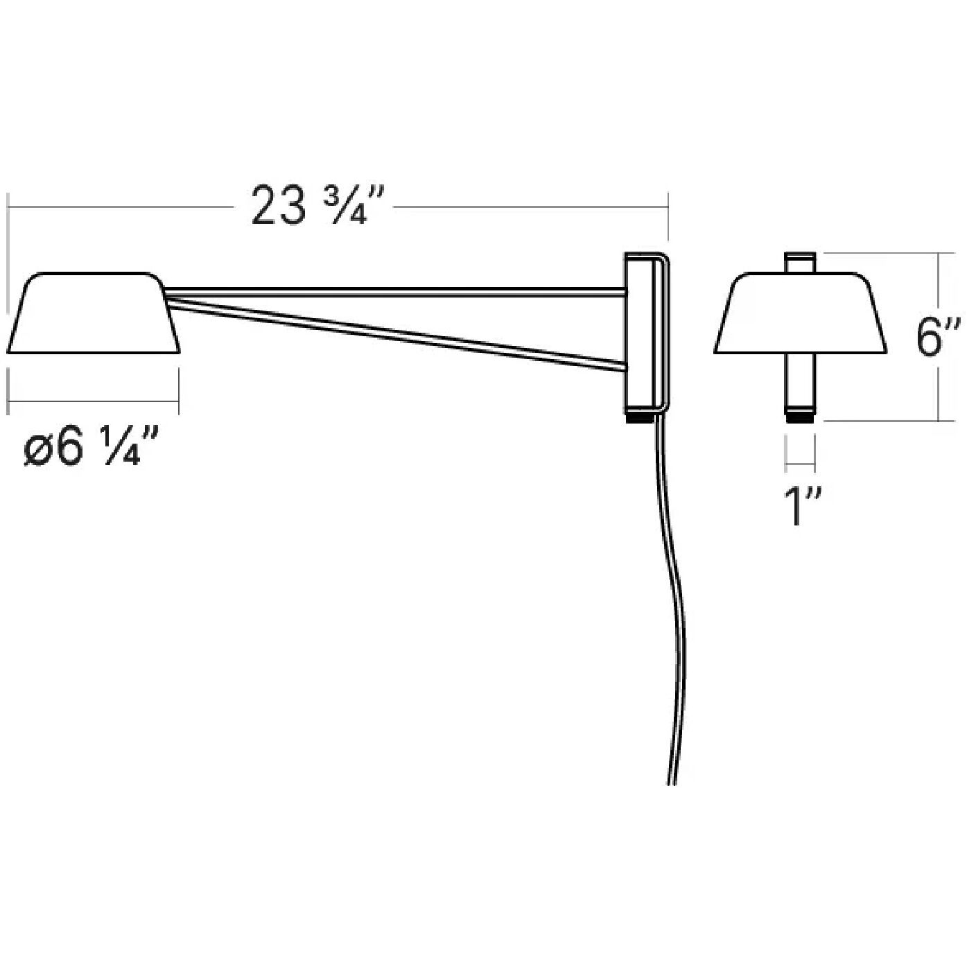 Ray 6.25 inch 9.00 watt Oxide Red Wall Lamp Wall Light in Opal White