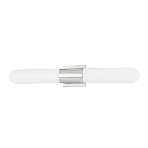 Carlin 2 Light 4.5 inch Polished Nickel ADA Wall Sconce Wall Light