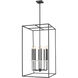 Gaultier 8 Light 24 inch Matte Black and Mondern Gold Chandelier Ceiling Light in Matte Black and Modern Gold