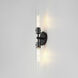 Equilibrium LED 6 inch Black Wall Sconce Wall Light