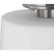 Adley 1 Light 8.62 inch Brushed Nickel Flush Mount Ceiling Light