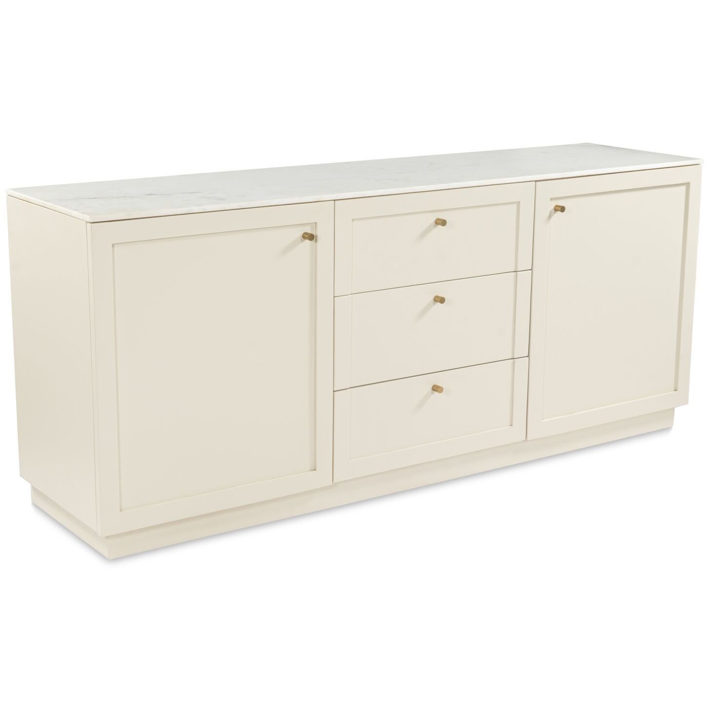 Nadine 78 X 20 inch White Sideboard