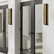 Sean Lavin Anton LED Black Outdoor Wall Sconce, Integrated LED