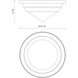 Willard 1 Light 10.13 inch Urban Bronze Flush Mount Ceiling Light in Opal Glass