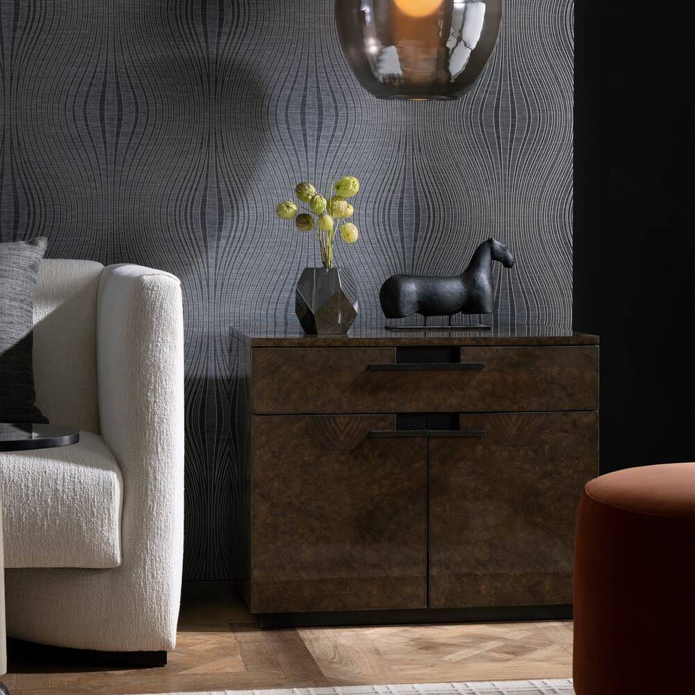 Whalen 32 X 26.5 inch Tortoise Burl Side Table