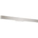 0 to 60 LED 36.88 inch Black Bath Vanity & Wall Light in 3000K, 37in.
