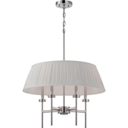 Benson 4 Light 24 inch Polished Nickel Pendant Ceiling Light