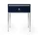 Monika Blue & Silver End or Side Table
