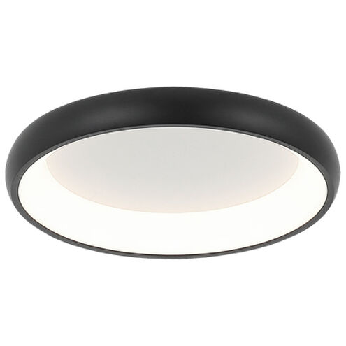 Maverick LED 11.88 inch Matte Black Flush Mount Ceiling Light