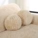 Abide 11 inch Caramel Tones Sheepskin Pillows, Set of 2