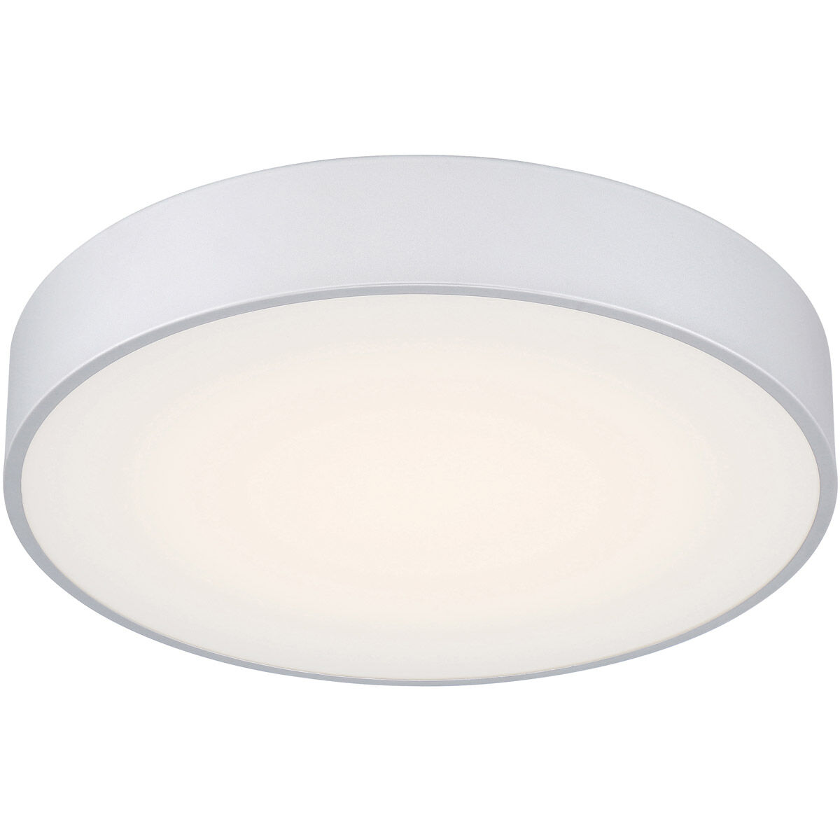 Como LED 17.75 inch Satin Flush Mount Ceiling Light