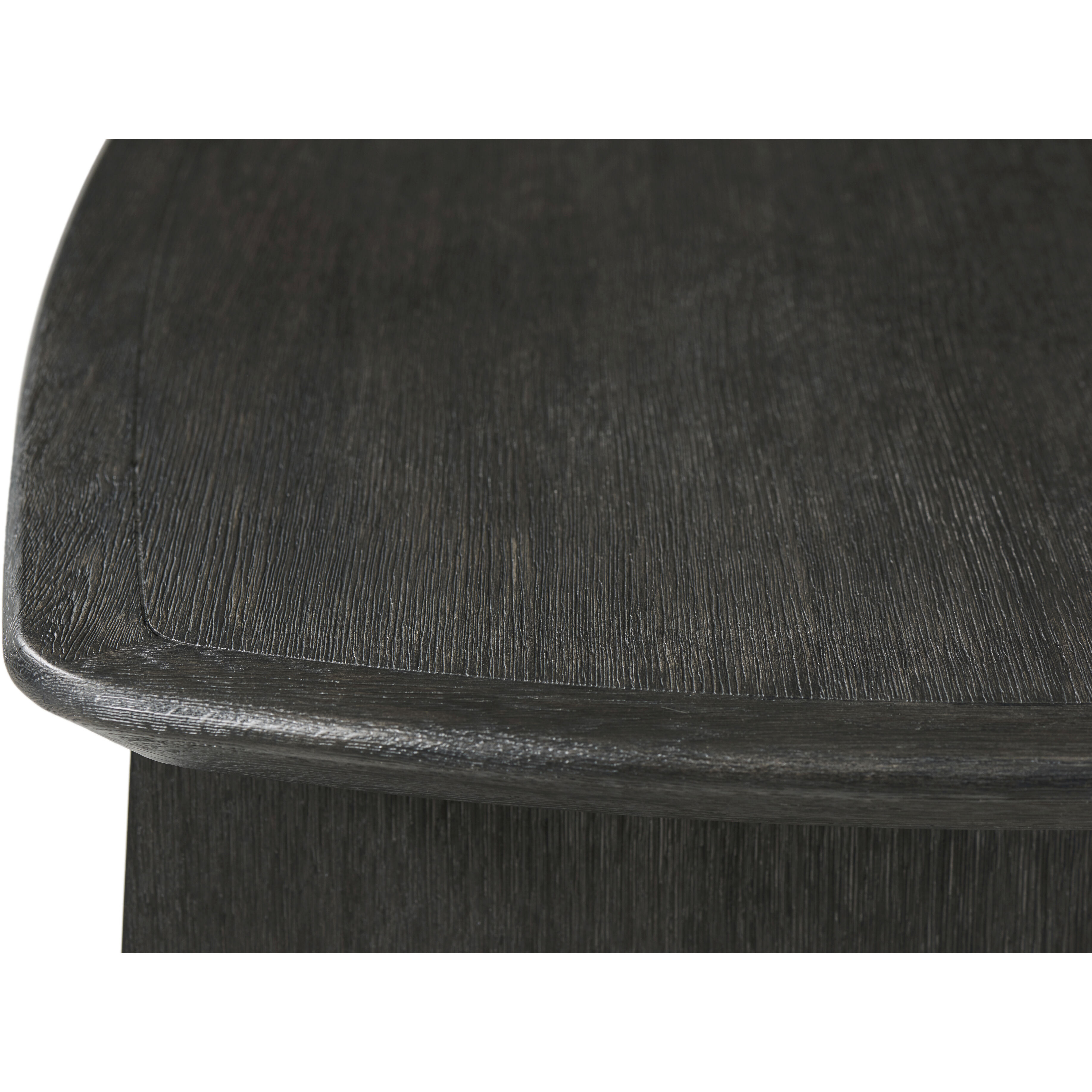 Repose 60 X 30 inch Charcoal Oak Desk, Wooden