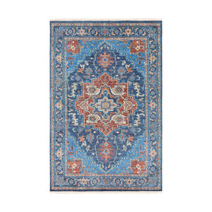 Ace 108 X 72 inch Blue Rug, Rectangle