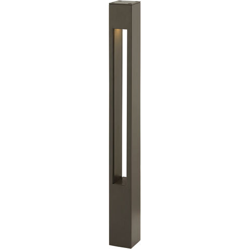 Atlantis 12v 4.00 watt Bronze Landscape Path Bollard, Square