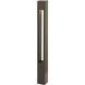 Atlantis 12v 4.00 watt Bronze Landscape Path Bollard, Square