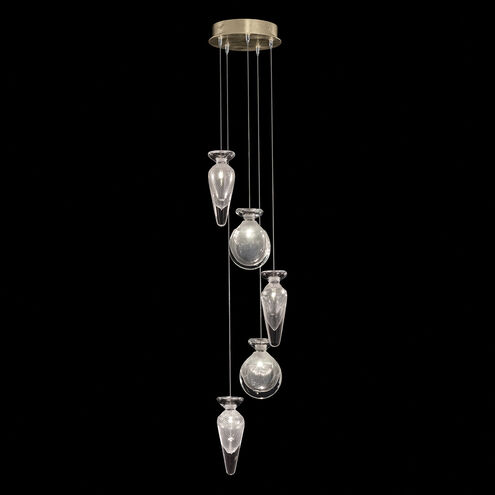 Essence 5 Light 11.5 inch Gold Pendant Ceiling Light