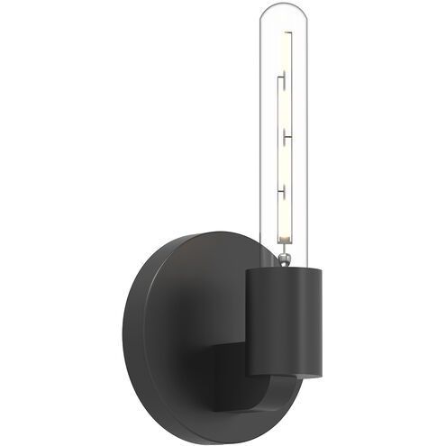 Alora Mood Claire 1 Light 5 inch Matte Black Bath Vanity Light Wall Light