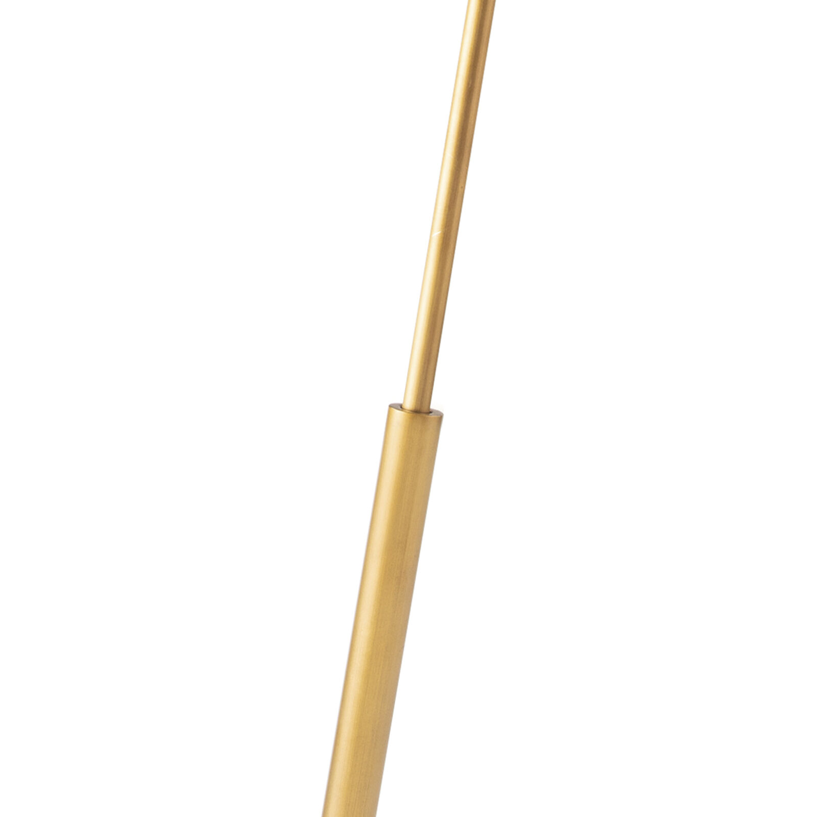 Spyder 55.75 inch 40.00 watt White and Natural Brass Floor Lamp Portable Light