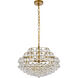 Savannah 5 Light 20 inch Brass Pendant Ceiling Light