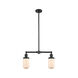 Franklin Restoration Dover LED 21 inch Oil Rubbed Bronze Chandelier Ceiling Light in Matte White Glass, Franklin Restoration