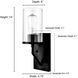 Beverlly Indoor Wall Sconce Wall Light in Brushed Nickel